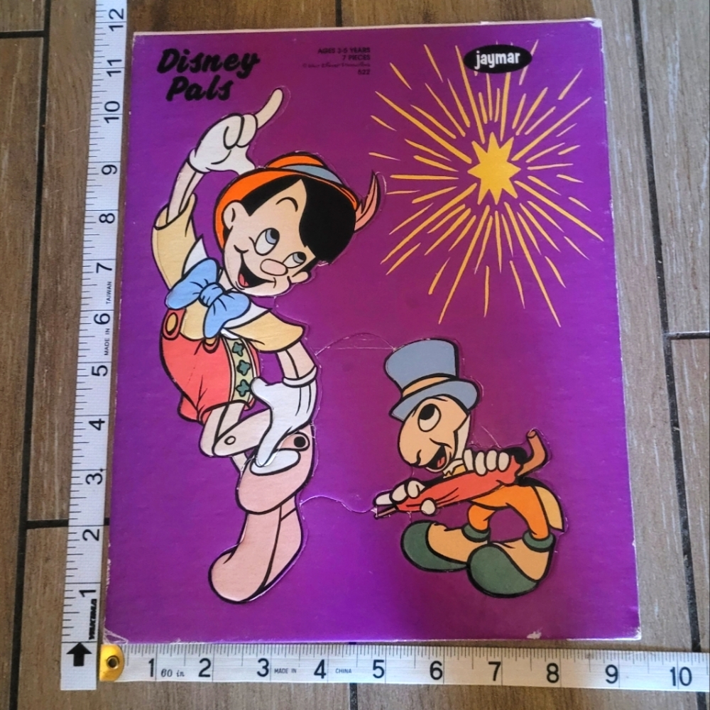 jaymar disney pals puzzle Pinocchio